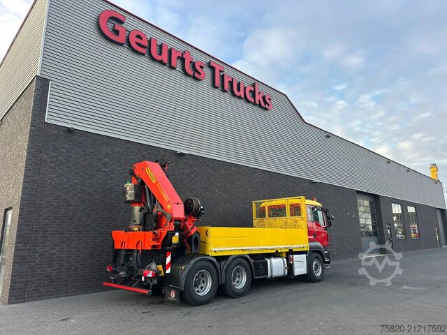 Crane truck MAN TGS 26.480 6X4 MET PALFINGER PK 42002-SH G KRAA...
