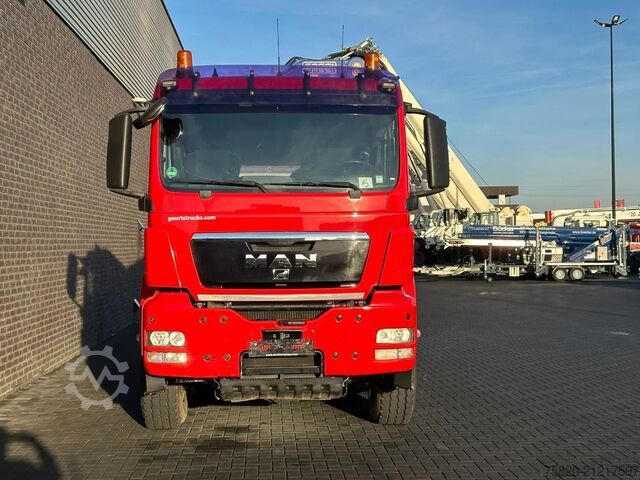 Autogru MAN TGS 35.480 BL 8X4 TREKKER-BAKWAGEN  + FASSI 660...
