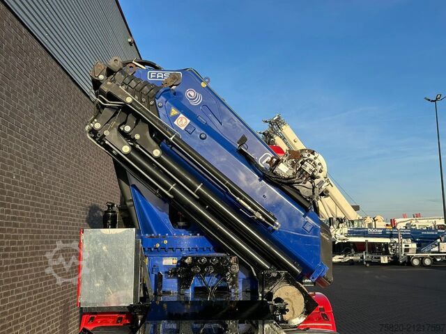Autogru MAN TGS 35.480 BL 8X4 TREKKER-BAKWAGEN  + FASSI 660...