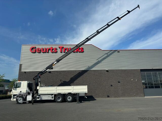 Crane truck DAF CF 330 6X2 MKG HLK 341 SHP A8  KRAAN/KRAN/CANE/...