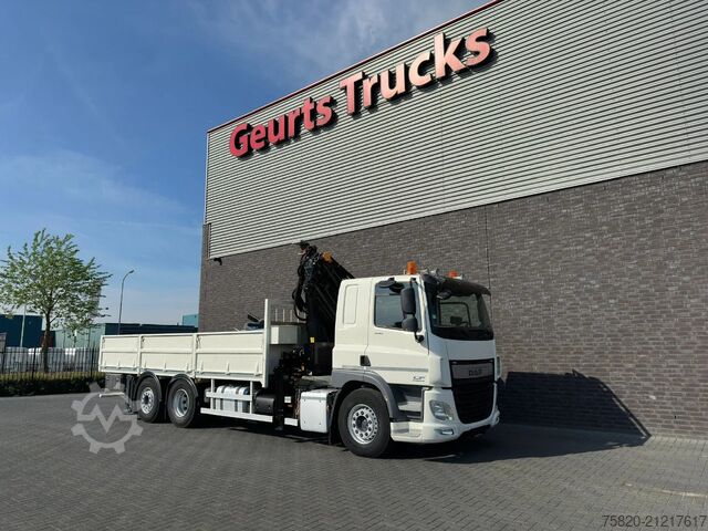 Crane truck DAF CF 330 6X2 MKG HLK 341 SHP A8  KRAAN/KRAN/CANE/...