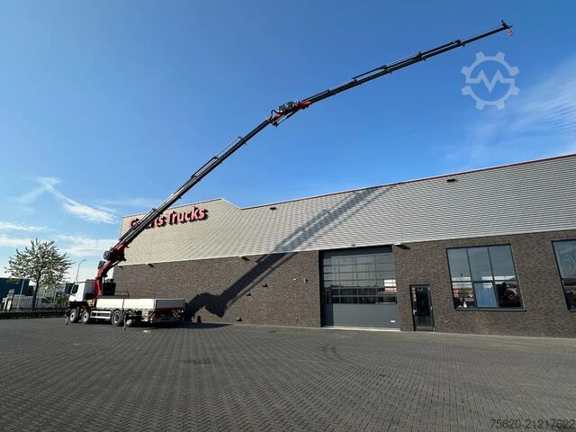 Vrachtwagen met kraan Mercedes-Benz Arocs 3251 8X2 + HMF 7020-K7 FJ 1400-K6 KRAAN/K...