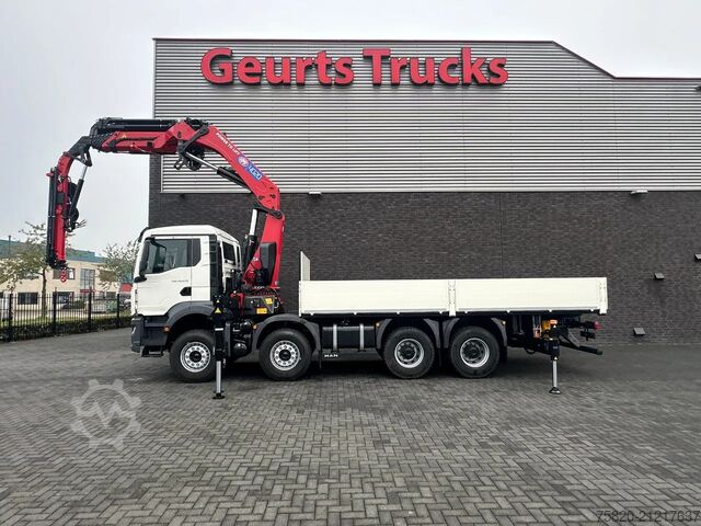 Crane truck MAN TGS 35.470 8X4 HMF 4020-K6 + FJ 600 K4  KRAAN/K...
