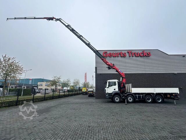 Crane truck MAN TGS 35.470 8X4 HMF 4020-K6 + FJ 600 K4  KRAAN/K...