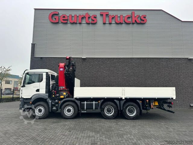 Crane truck MAN TGS 35.470 8X4 HMF 4020-K6 + FJ 600 K4  KRAAN/K...