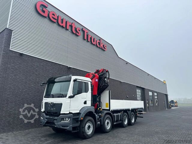 Crane truck MAN TGS 35.470 8X4 HMF 4020-K6 + FJ 600 K4  KRAAN/K...