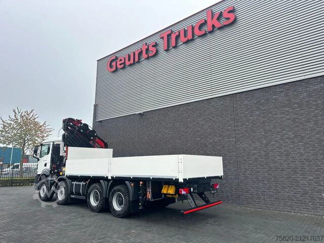 Crane truck MAN TGS 35.470 8X4 HMF 4020-K6 + FJ 600 K4  KRAAN/K...