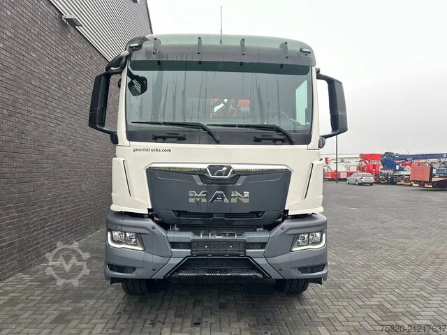 Crane truck MAN TGS 35.470 8X4 HMF 4020-K6 + FJ 600 K4  KRAAN/K...