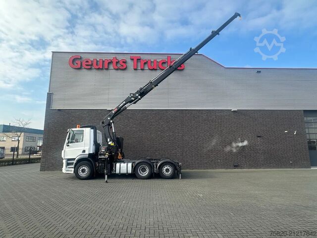 Camion-grue DAF CF 480 6X2 HIAB X-HIDUO 298 EP-4 KRAAN/KRAN/CRA...