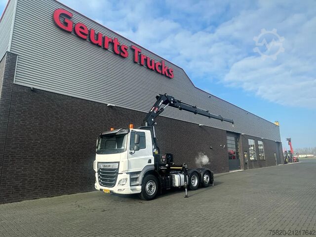 Camion-grue DAF CF 480 6X2 HIAB X-HIDUO 298 EP-4 KRAAN/KRAN/CRA...