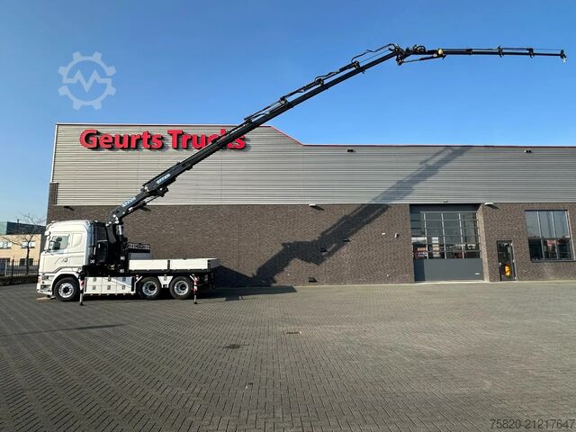 Crane truck Scania R580 V8 6X4 TREKKER/TRACTOR/SZM MET EFFER 315/6...