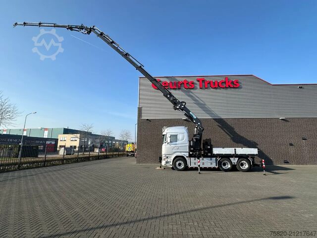 Crane truck Scania R580 V8 6X4 TREKKER/TRACTOR/SZM MET EFFER 315/6...