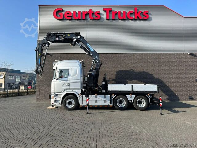 Crane truck Scania R580 V8 6X4 TREKKER/TRACTOR/SZM MET EFFER 315/6...