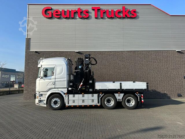 Crane truck Scania R580 V8 6X4 TREKKER/TRACTOR/SZM MET EFFER 315/6...