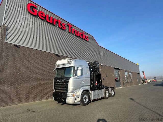 Crane truck Scania R580 V8 6X4 TREKKER/TRACTOR/SZM MET EFFER 315/6...
