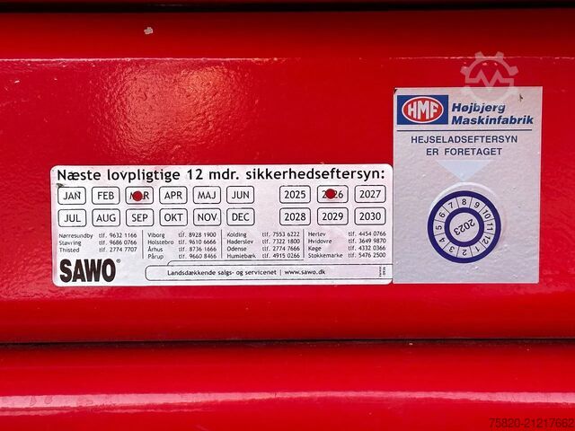 Sistema de cable Mercedes-Benz Arocs 3253 L ENA 8X2/4 HMF2820 KRAAN / KRAN/ CR...