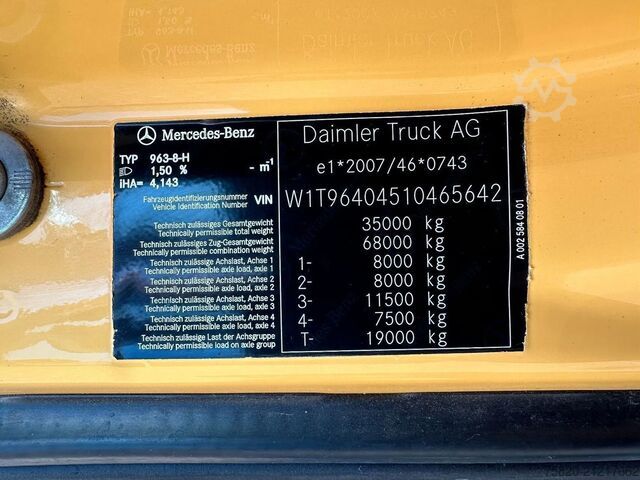 Sistema de cable Mercedes-Benz Arocs 3253 L ENA 8X2/4 HMF2820 KRAAN / KRAN/ CR...