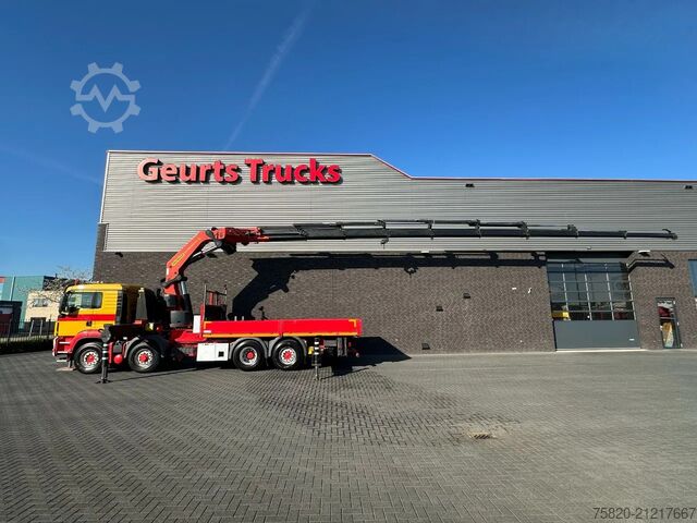 Crane truck MAN 35.480 8X4H-6 BL MET PALFINGER PK92002-SH H KRA...