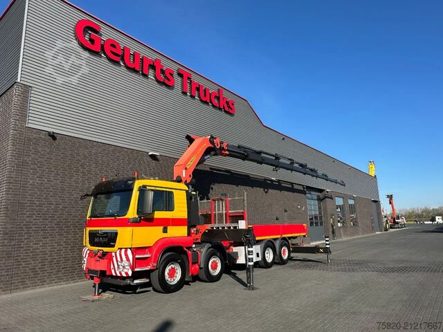 Crane truck MAN 35.480 8X4H-6 BL MET PALFINGER PK92002-SH H KRA...