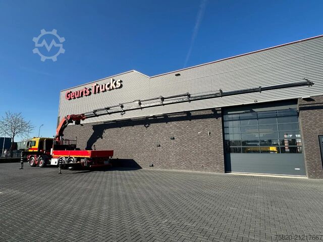 Crane truck MAN 35.480 8X4H-6 BL MET PALFINGER PK92002-SH H KRA...