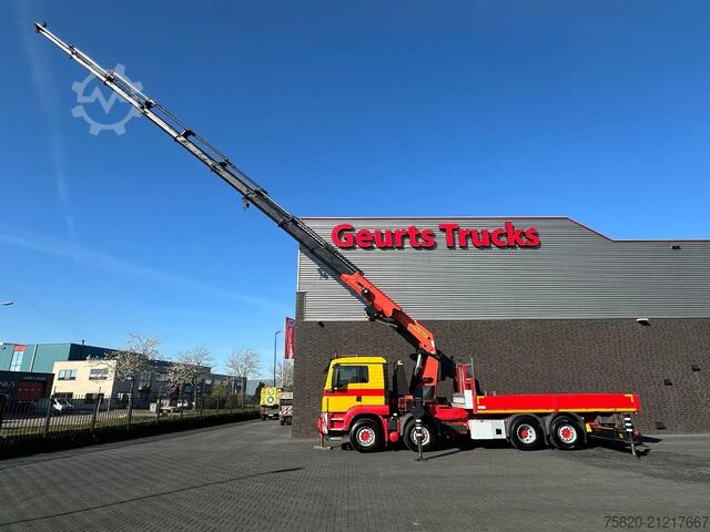 Crane truck MAN 35.480 8X4H-6 BL MET PALFINGER PK92002-SH H KRA...