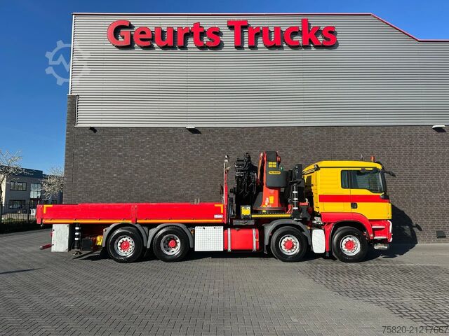 Crane truck MAN 35.480 8X4H-6 BL MET PALFINGER PK92002-SH H KRA...
