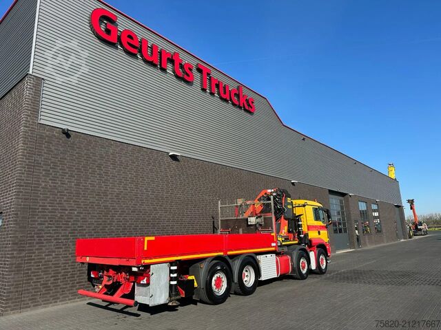 Crane truck MAN 35.480 8X4H-6 BL MET PALFINGER PK92002-SH H KRA...