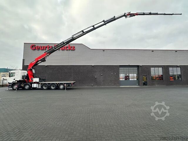 Vrachtwagen met kraan Scania R520 V8 10X4 TRIDEM + F1650RA.2.28 + JIB L816 K...