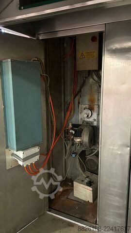 Forno de padaria Zuchelli Four rotatif double chariot 60x80 Gaz
