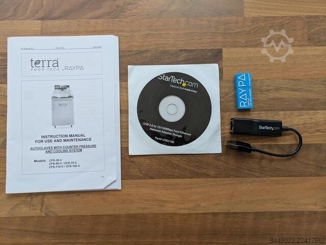 Lebensmittelautoklav Raypa Terra Food Tech CFS-V150
