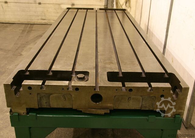 Klemplaat met T-gleuf unbekannt Größe 1320/3530/H830 mm