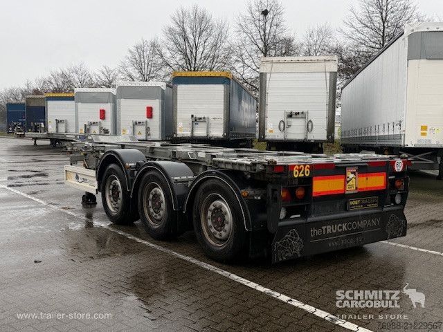 Semitrailer Renders Containerfahrgestell Standard