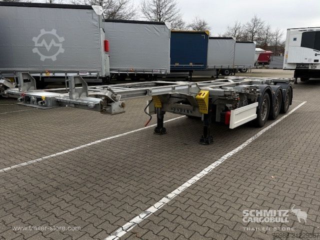Semitrailer Renders Containerfahrgestell Standard