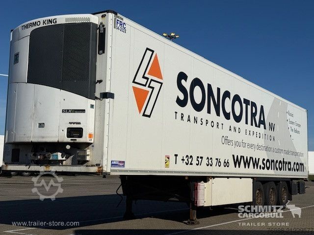 Reefer semitrailer Schmitz Cargobull Tiefkühler Multitemp Doppelstock Trennwand