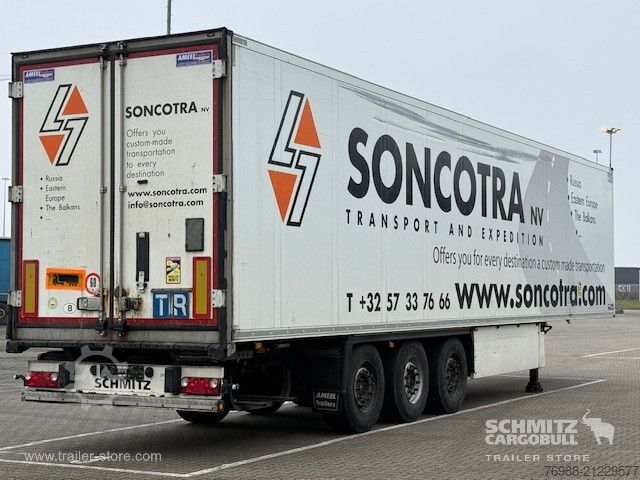 Reefer semitrailer Schmitz Cargobull Tiefkühler Multitemp Doppelstock Trennwand