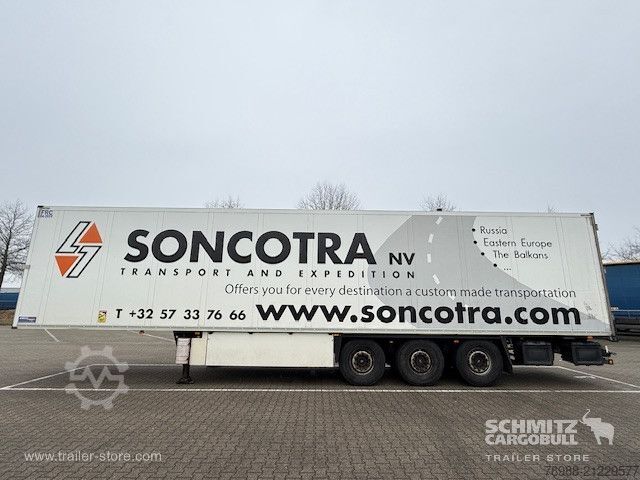 Reefer semitrailer Schmitz Cargobull Tiefkühler Multitemp Doppelstock Trennwand