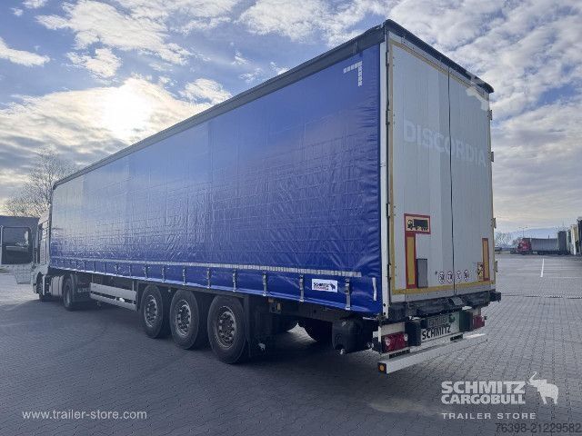 Open semitrailer with tarp Schmitz Cargobull Curtainsider Standard