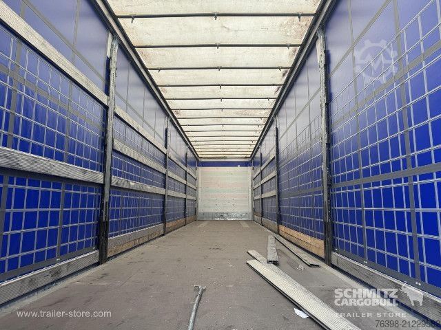 Open semitrailer with tarp Schmitz Cargobull Curtainsider Standard