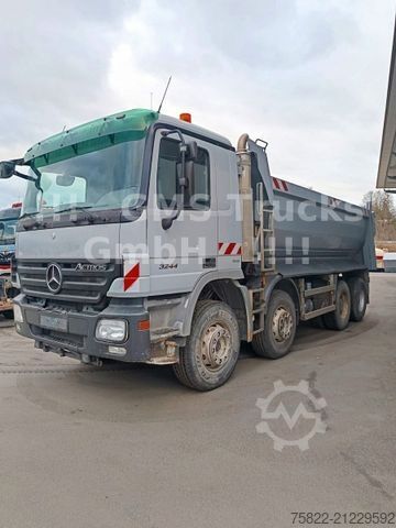 Tipper truck MERCEDES-BENZ Actros 3244 4144 / 8X4 / 18 Kubik Mulde Meiller