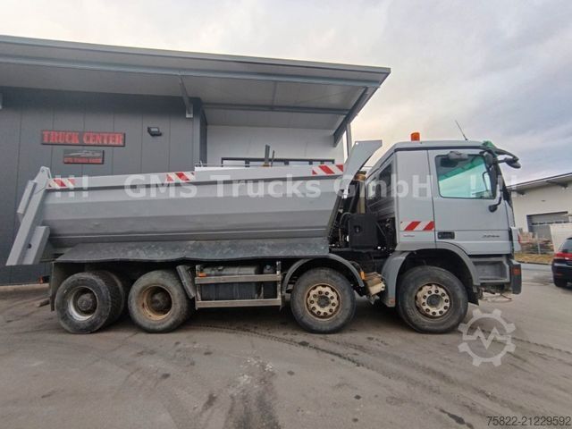 Tipper truck MERCEDES-BENZ Actros 3244 4144 / 8X4 / 18 Kubik Mulde Meiller