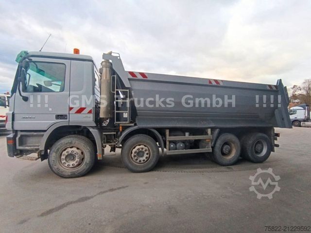 Tipper truck MERCEDES-BENZ Actros 3244 4144 / 8X4 / 18 Kubik Mulde Meiller