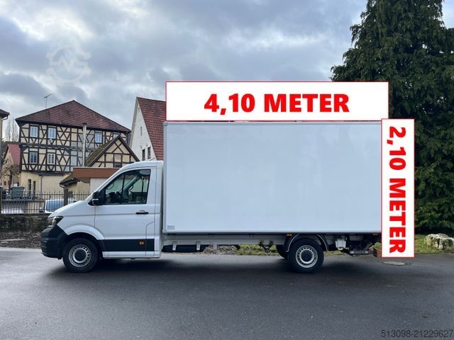 Box van VOLKSWAGEN CRAFTER KOFFER LBW+PORTALTÜR KAMERA KLIMA NAVI