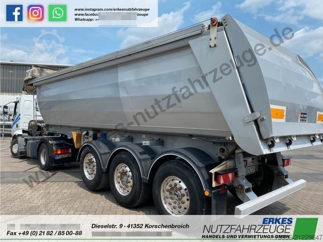 Tipper semitrailer STAS BX 7.5 ALUstar  27m³