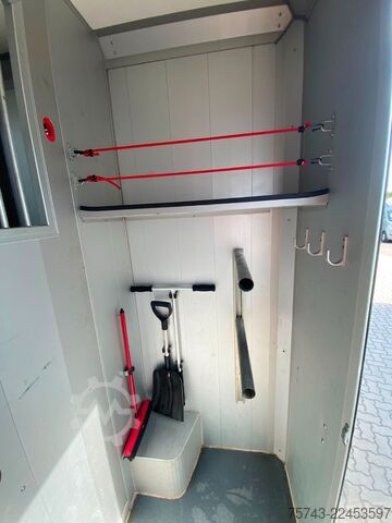 Trasportatore di bestiame FIAT Ducato Böckmann 2 Pferdetransporter