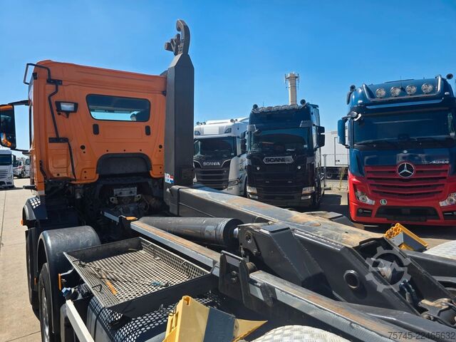 Camion scarrabile MERCEDES-BENZ AROCS 3245 * ABROLLKIPPER * VDL * BLATT *  KLIMA