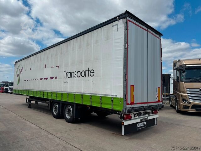 Semirimorchio con telone SCHMITZ CARGOBULL SCS 18/L *PR+PL * VARIO-SYSTEM * MEGA *