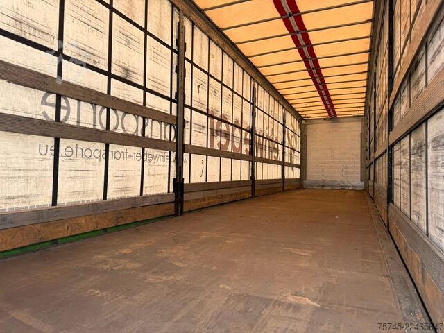 Semirimorchio con telone SCHMITZ CARGOBULL SCS 18/L *PR+PL * VARIO-SYSTEM * MEGA *