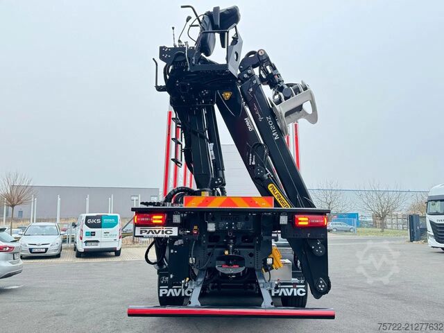 Faanyagszállító MAN TGS 26.520 6x4-4 BL Schemel Epsilon Kran