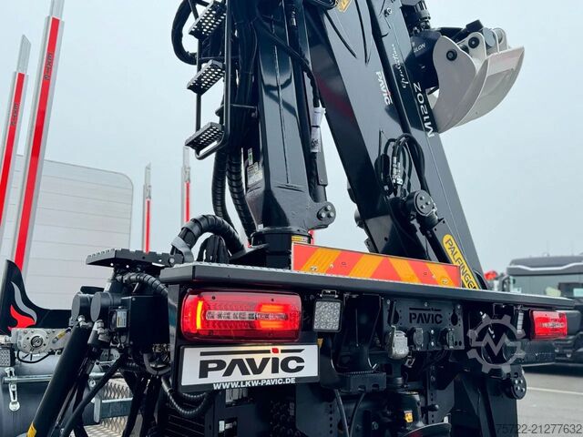 Faanyagszállító MAN TGS 26.520 6x4-4 BL Schemel Epsilon Kran