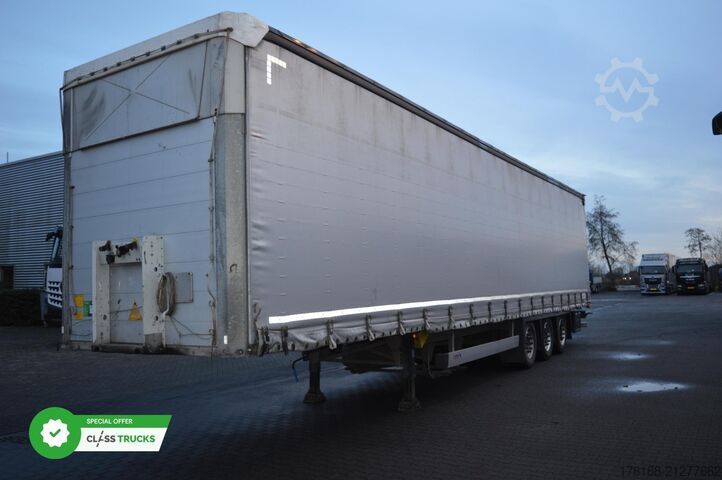 Open semitrailer with tarp SCHMITZ CARGOBULL SCS24/L Varios